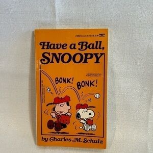 Have a Ball Snoopy‎ Paperback book Vintage 1990 Charles Schultz